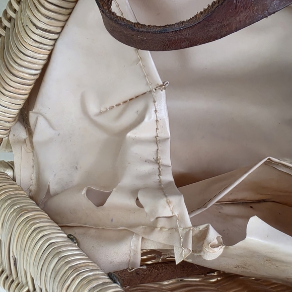 Vtg 1960s Wicker Box Purse Top Handle MCM Handmade Hong Kong – PROJECT BAG - Picture 7 of 11